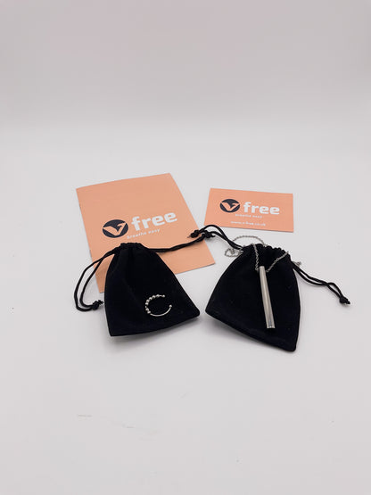 Air Whistle Necklace & Anxiety Ring - Beat Cravings Kit